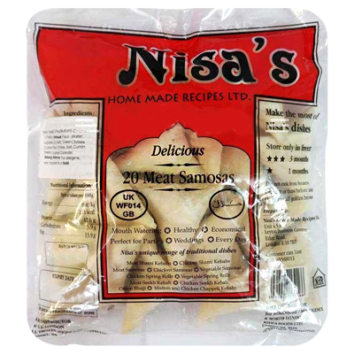 Nisas Meat Samosas