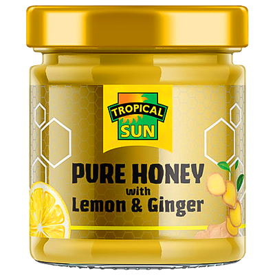 Tropical Sun Pure Honey With Lemon & Ginger