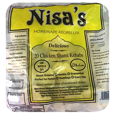 Nisas Chicken Shami Kebab