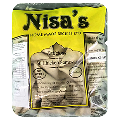 Nisas Chicken Samosas