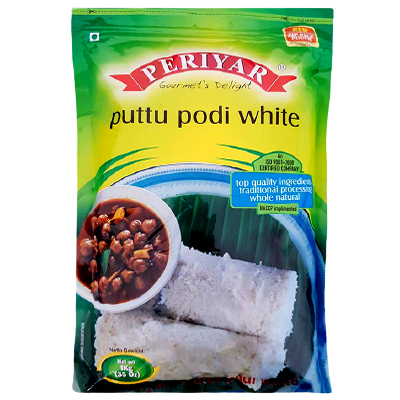 Periyar Puttu Podi White