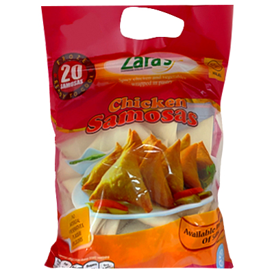 Zaras 20 Chicken Samosas