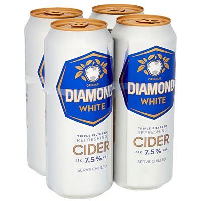 Diamond White Original Cider 4x