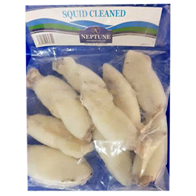 Neptune Squid Whole Cleaned