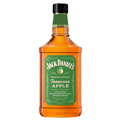 Jack Daniels Tennessee Whiskey Blended With Apple Liqueur