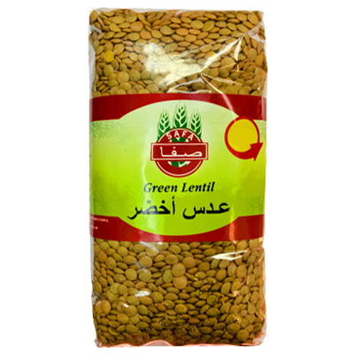 Safa green lentils