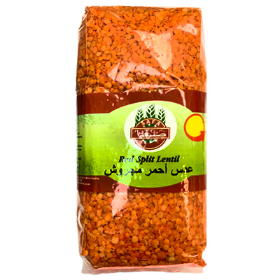 Safa red split lentils