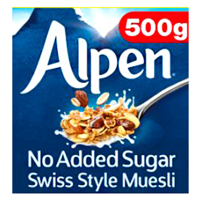 Alpen No Added Sugar Muesli Case