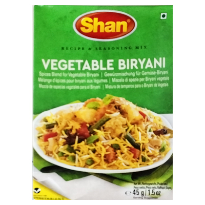 Shan Vegetable Biryani