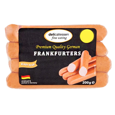 Delicatessen Fine Eating Frankfurters 4pcs