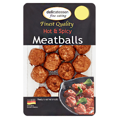 Delicatessen Meatballs Hot & Spicy