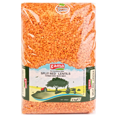 Gama red lentils