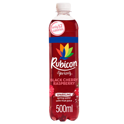 Rubicon Spring Black Cherry Raspberry Flavoured Sparkling Spring Water