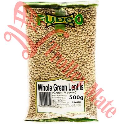 Fudco Whole Green Lentils