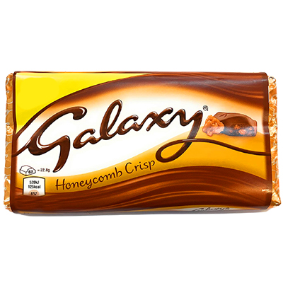 Galaxy Honeycomb Crisp Chocolate Bar