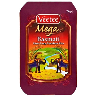 Veetee Mega Basmati Extra Long Premium Rice