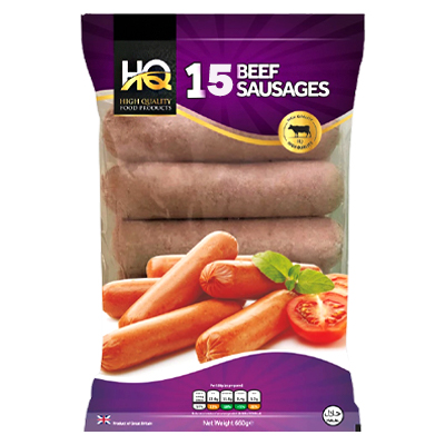 High Quality Beef Sausage 15PCS