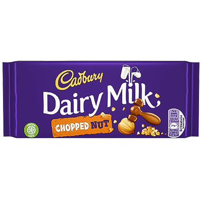 Cadbury Dairy Milk Chopped Nut Bar