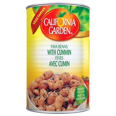 California Garden Fava Beans With Cumin