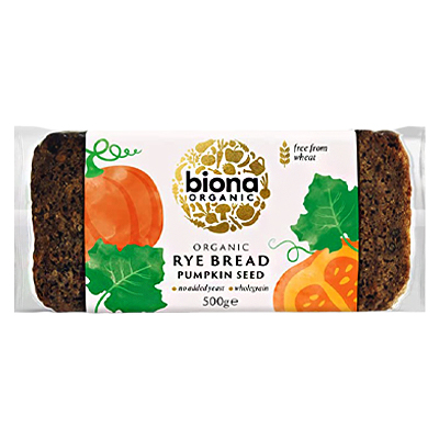 Biona Organic Rye Bread with Pumpkin Seeds