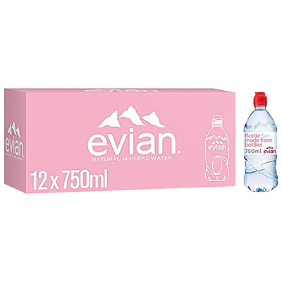 Evian Still Natural Mineral Water