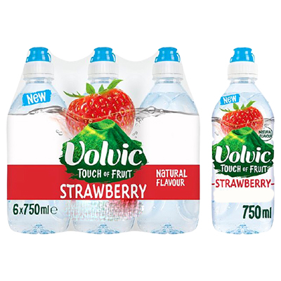 Volvic Touch Of Fruit Strawberry Flavoured Water