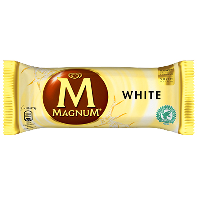 Magnum White Ice Cream