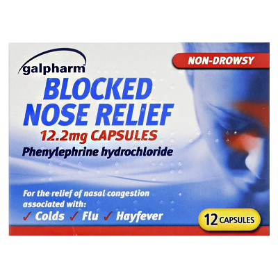 Galpharm Blocked Nose Relief Capsules