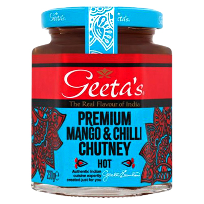 Geetas Mango & Chilli Chutney Hot