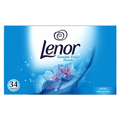 Lenor Fabric Tumble Dryer Sheets Spring Awakening 34 Sheets