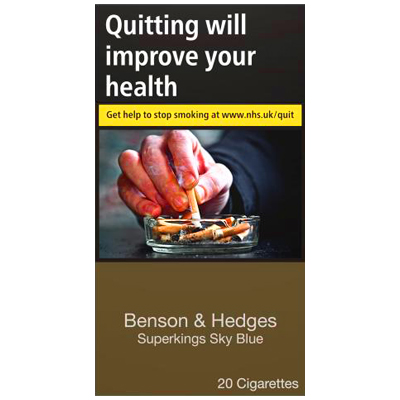 Benson & Hedges Superkings Sky Blue