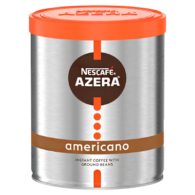 Nescafe Azera Americano Barista Style Instant Coffee With Finely Ground Coffee