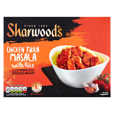 Sharwoods Chicken Tikka Masala With Rice