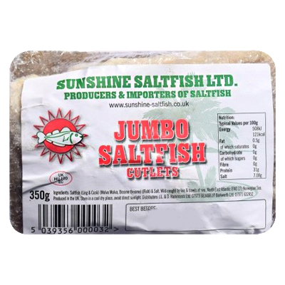 Sunshine Jumbo Salt Fish Cutlets