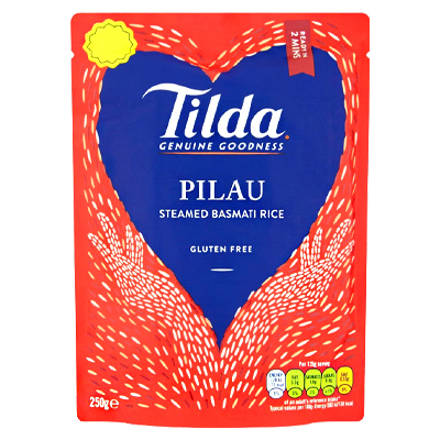 Tilda Pilau Steamed Basmati Rice