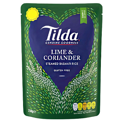 Tilda Steamed Basmati Lime & Coriander