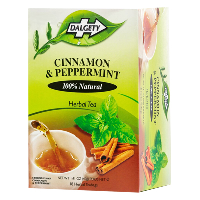 Dalgety Cinnamon & Peppermint 100% Natural Herbal Tea