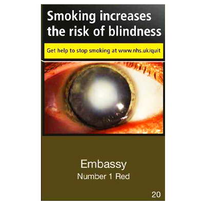 Embassy Number 1 Red 20pk