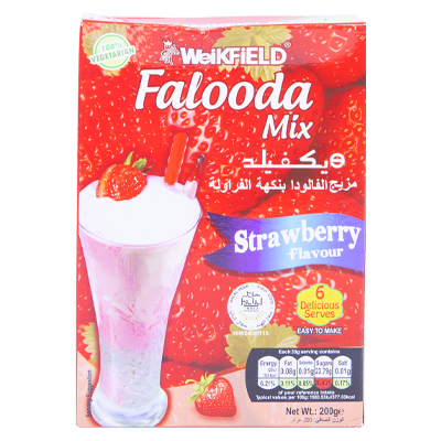 Weikfield Falooda Mix Strawberry Flavour