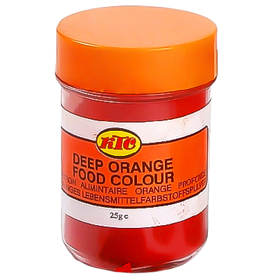 KTC Salt Based Deep Orange Food Colour