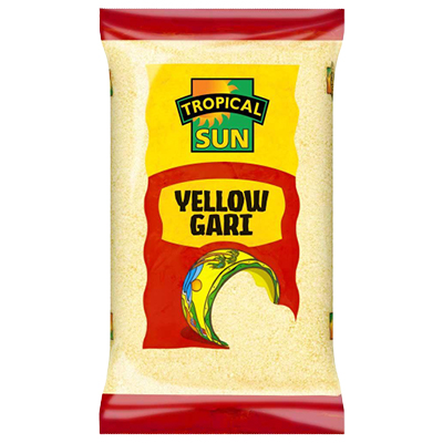 Tropical sun yellow gari