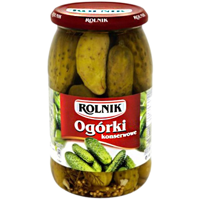 Rolnik pickled cucumber