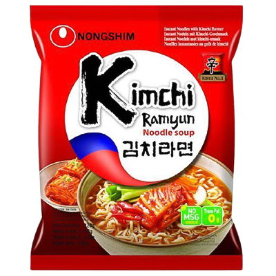 Nongshim Noodles Kimchi Ramyun 5 Pack