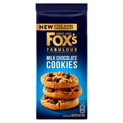 Foxs Fabulous Milk Chocolate Cookies