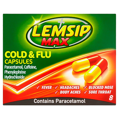 Lemsip Max Cold & Flu Capsules