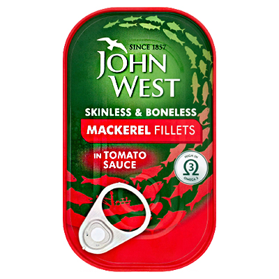 Jhon West Mackerel Fillets In Tomato Sauce