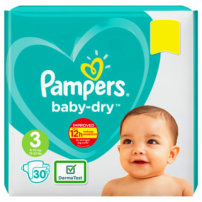 Pampers Baby dry Size 3