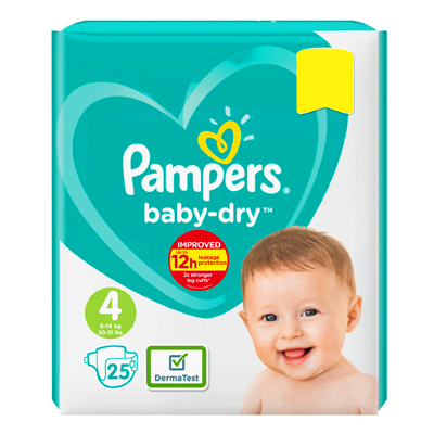 Pampers Baby dry Size 4