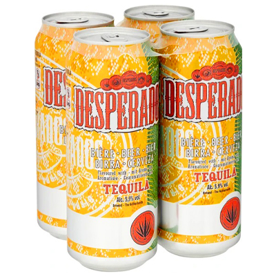 Desperados Tequila Lager Beer 4x