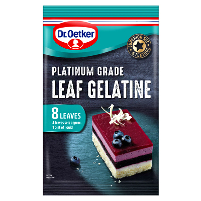 Dr. Oetker Platinum Grade Leaf Gelatine